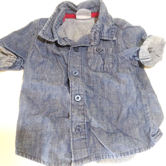Set of three baby boy Short sleeve shirt bundle. - Picture 7 of 8